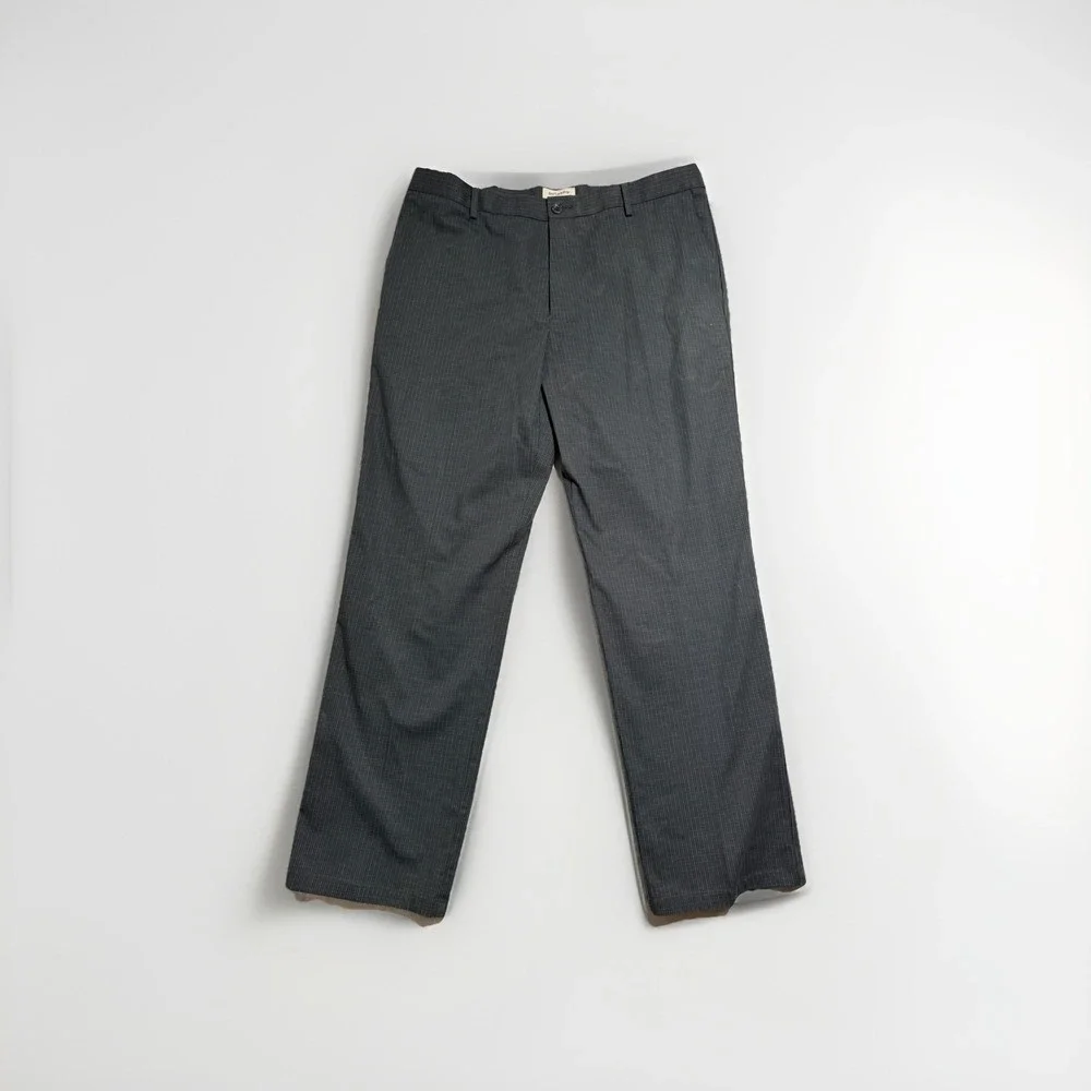 NWT dockers plaid patterned‎ straight fit slacks pants, men's 38x32